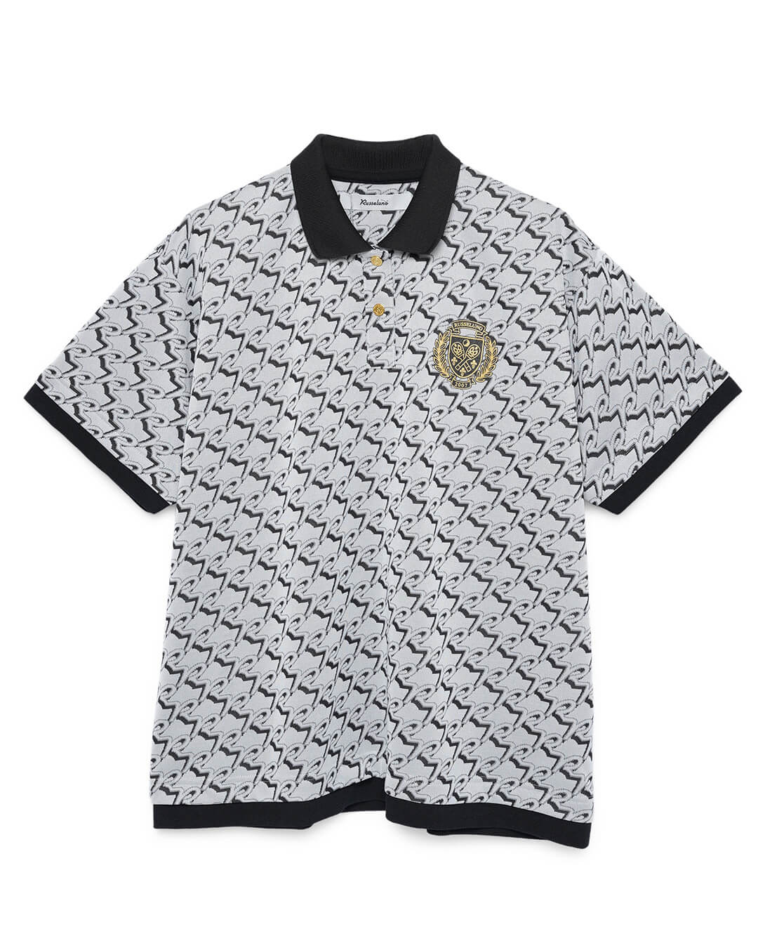 MONOGRAM LOOSE FIT POLO