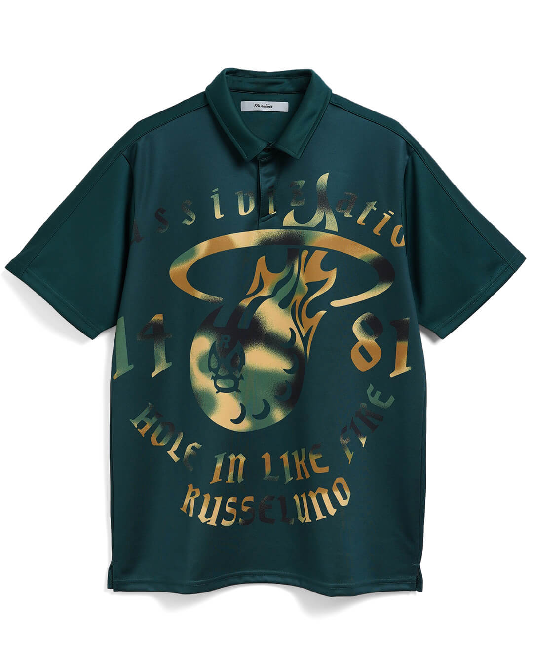 FIRE BALL FRONT POLO