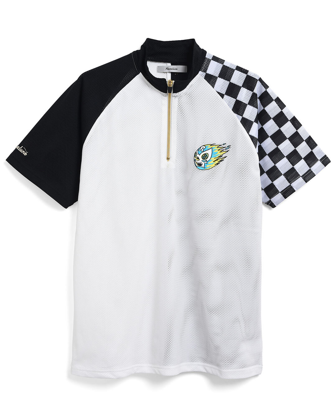 W-MESH ZIPUP POLO(CRAZY)