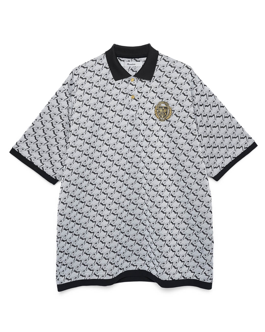 MONOGRAM LOOSE FIT POLO