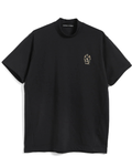 MESH S/S MOCK NECK