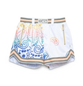 RETRO LINE GAME SHORTS (PAISLEY)