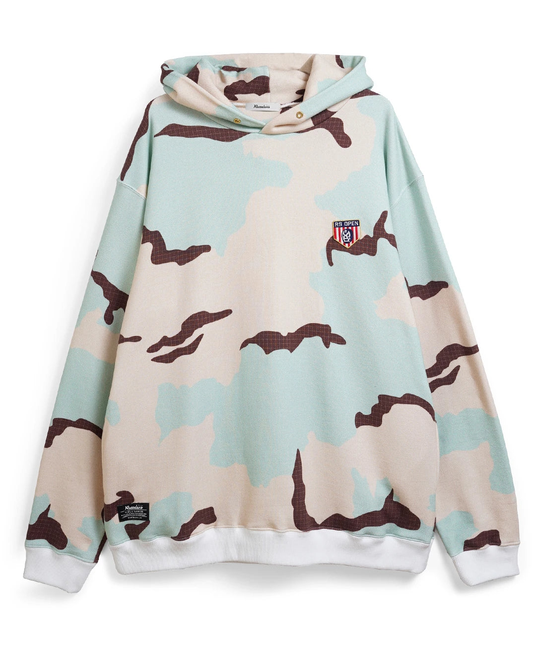 SLOWUP LOGO HEAVY HOODIE(PATTERN)