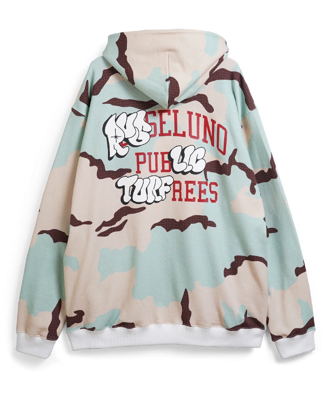 SLOWUP LOGO HEAVY HOODIE(PATTERN)