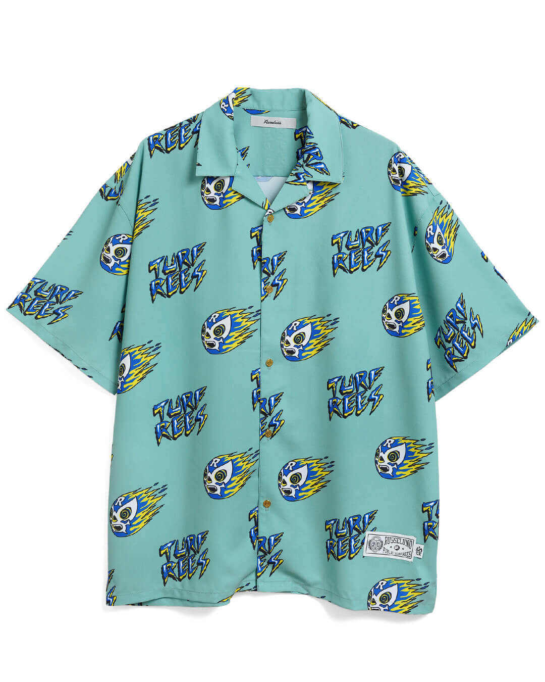 FIREBALL LUCHA PATTERN SHIRTS