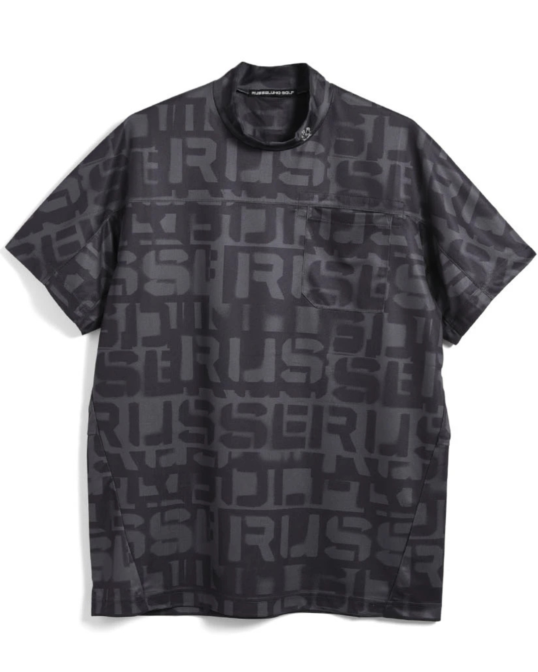 S/S MOCK NECK (STENCIL)