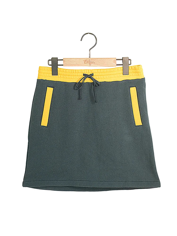 PANEL SWEAT SKIRT