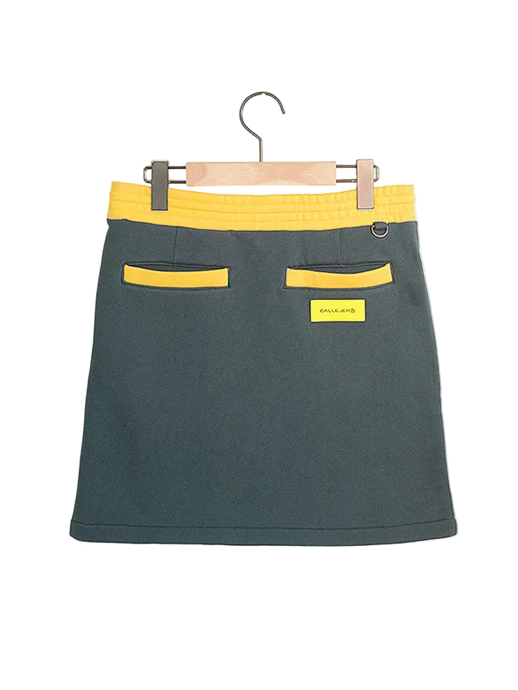 PANEL SWEAT SKIRT