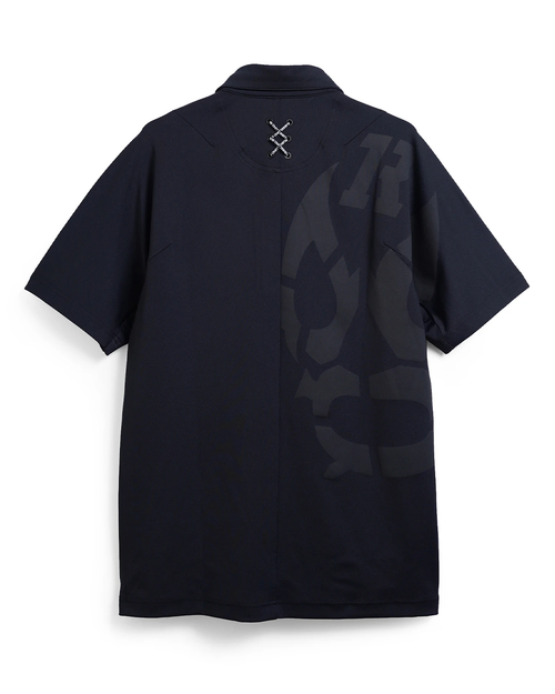 BACK LUCHA B/D POLO SHIRT (SOLID)