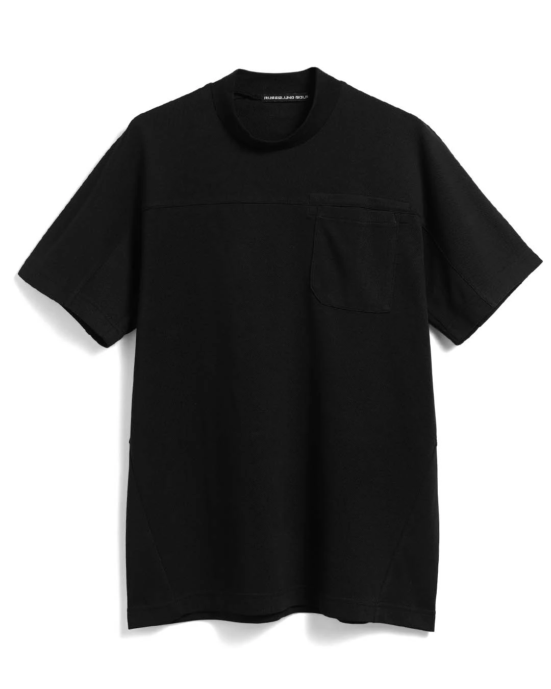 S/S MOCKNECK POCKET SHIRT