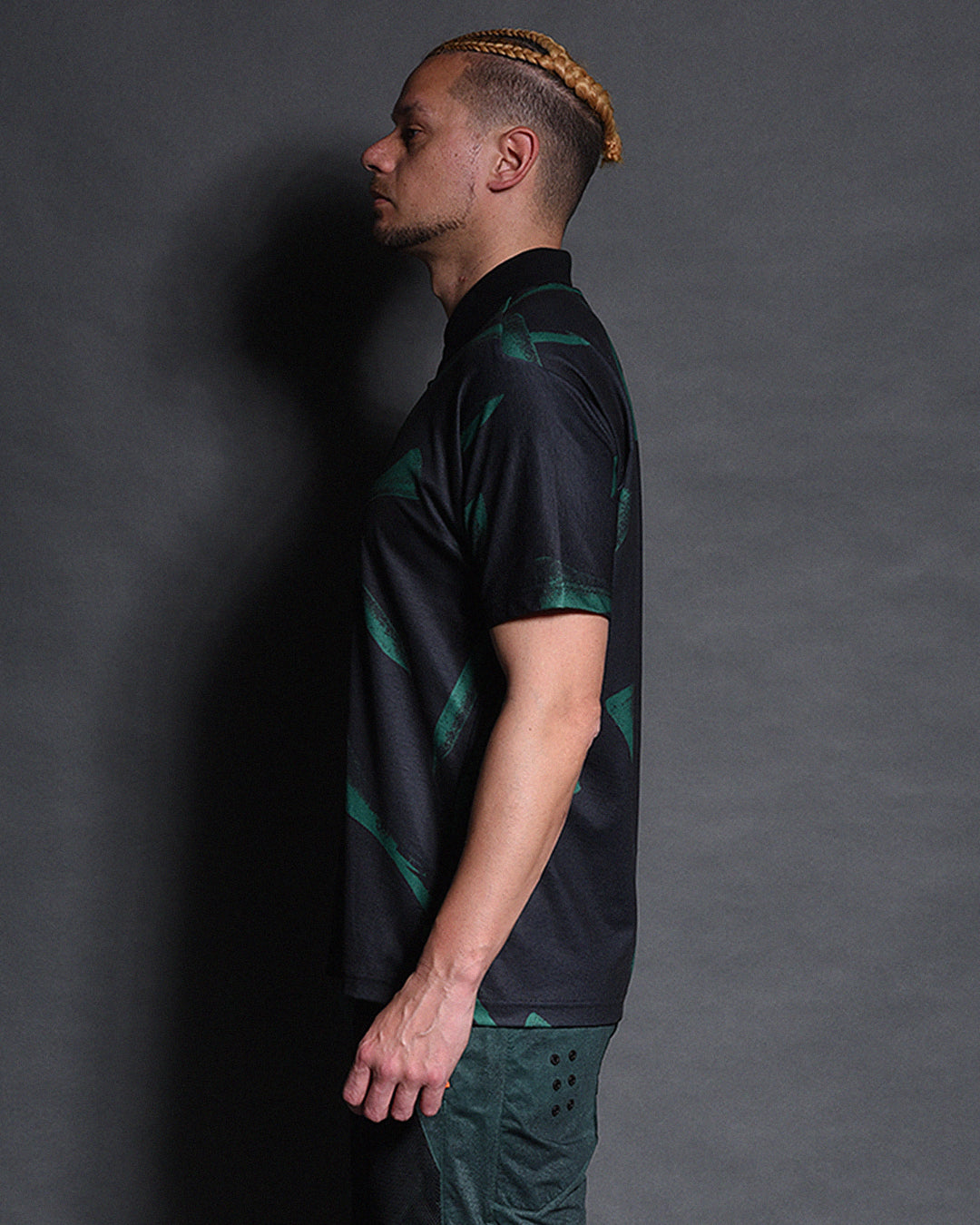 TEE PATTERN S/S POLO