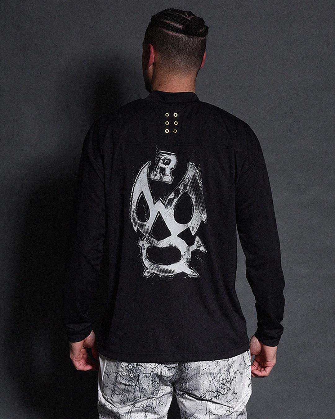 FADE LUCHA L/S CREWNECK TEE