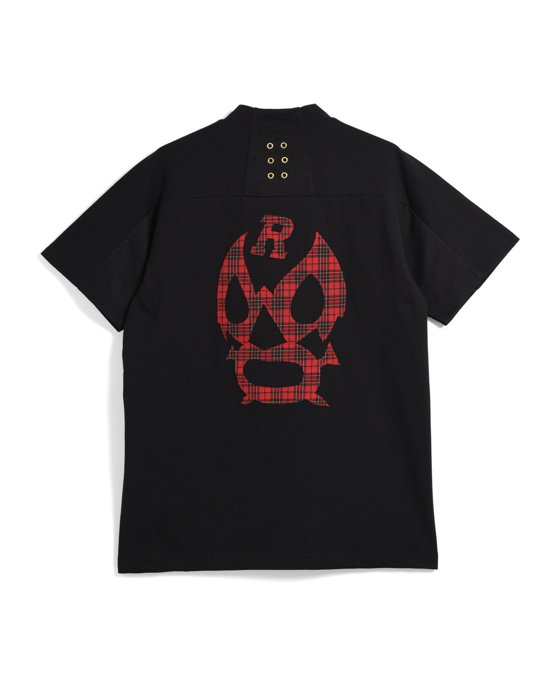 CHECK LUCHA S/S MOCKNECK TEE