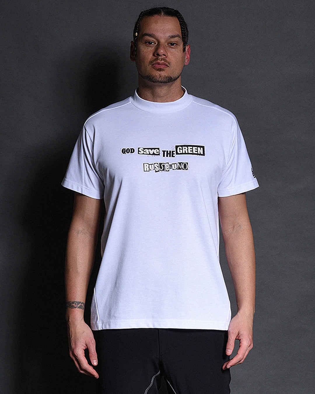 G.S.G S/S MOCKNECK TEE