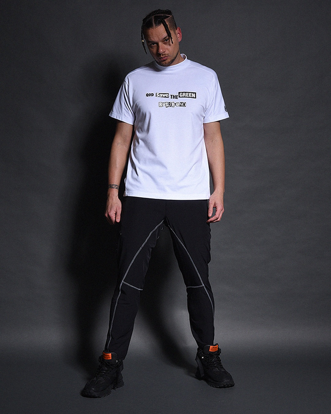 G.S.G S/S MOCKNECK TEE