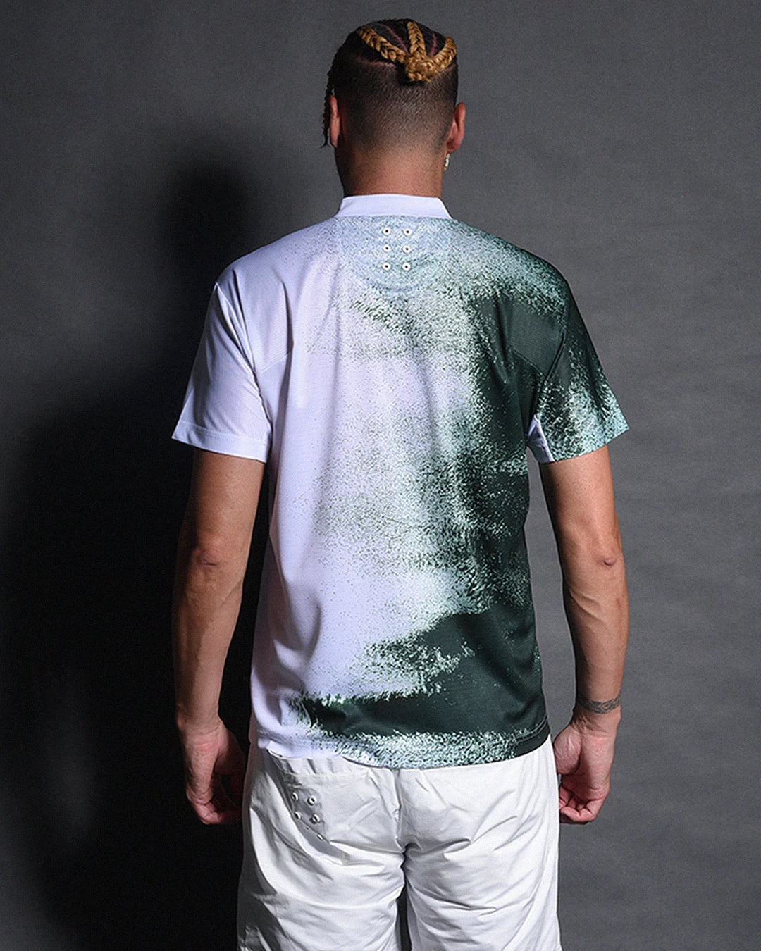 Fade Paint S/S Mockneck Tee