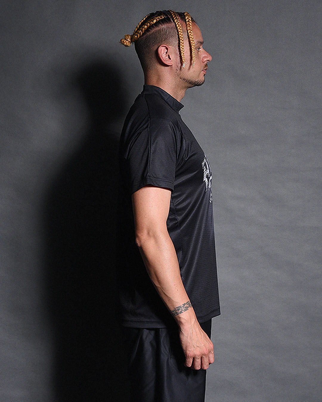 Noisy Logo S/S Mockneck Tee