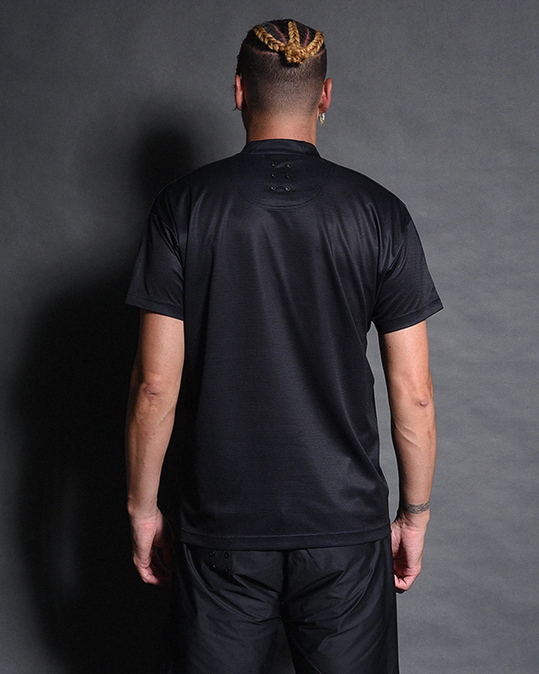 Noisy Logo S/S Mockneck Tee