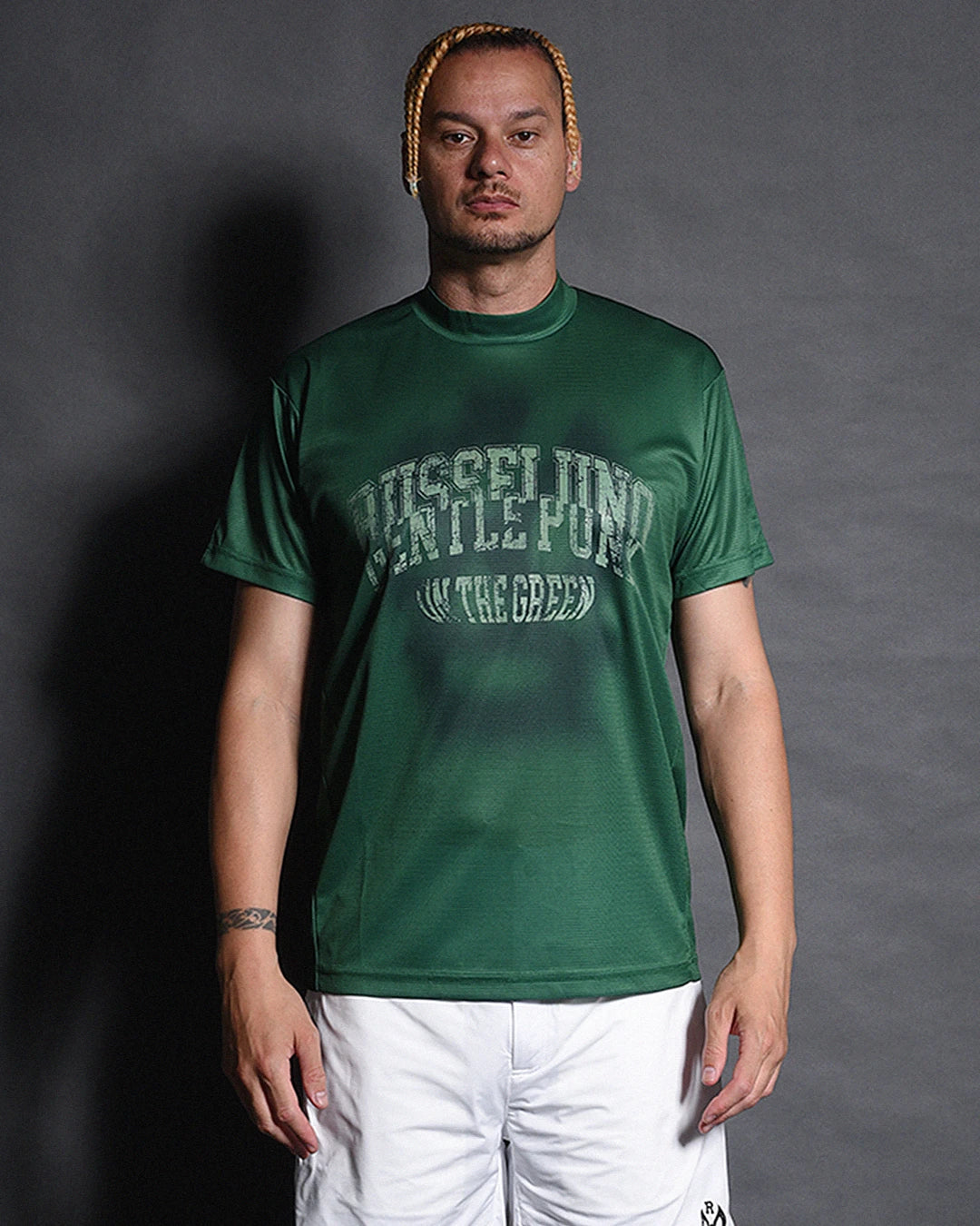 Noisy Logo S/S Mockneck Tee