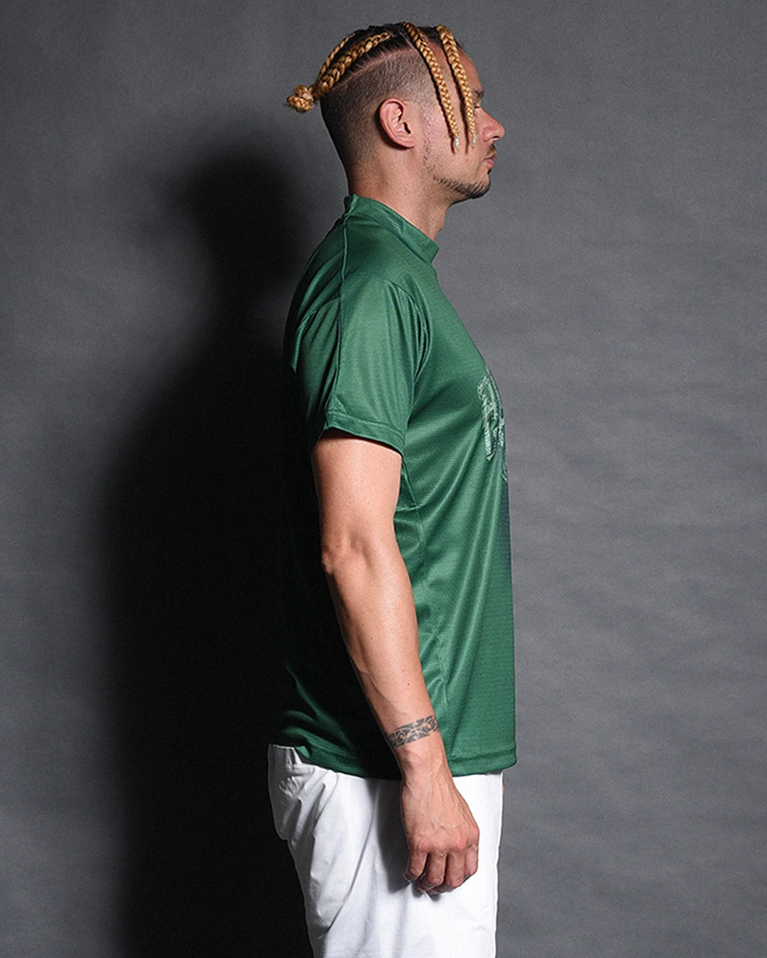 Noisy Logo S/S Mockneck Tee