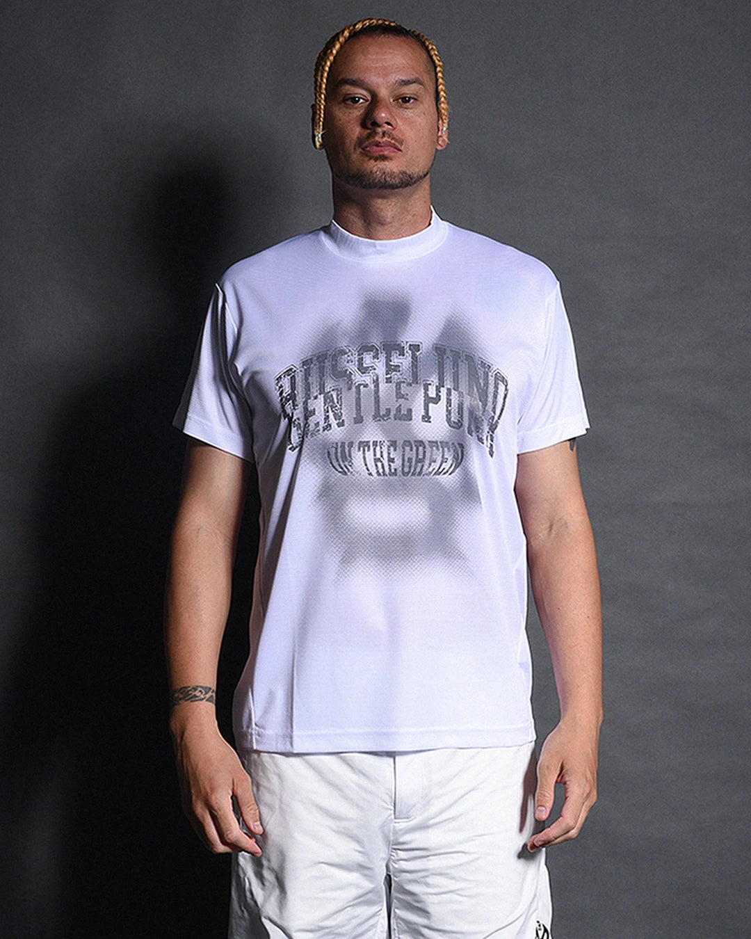 Noisy Logo S/S Mockneck Tee