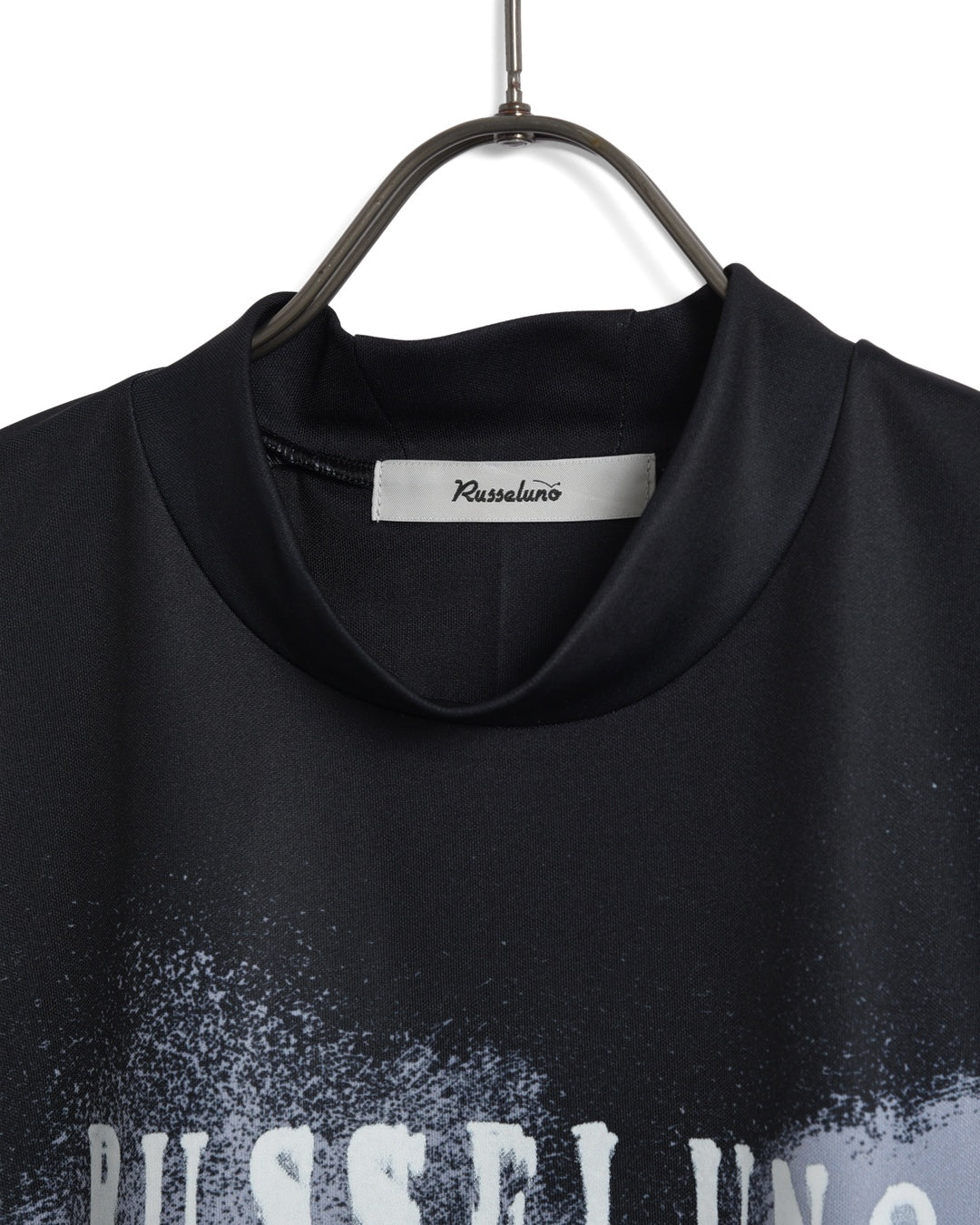 Gradation Paint S/S Mockneck Tee