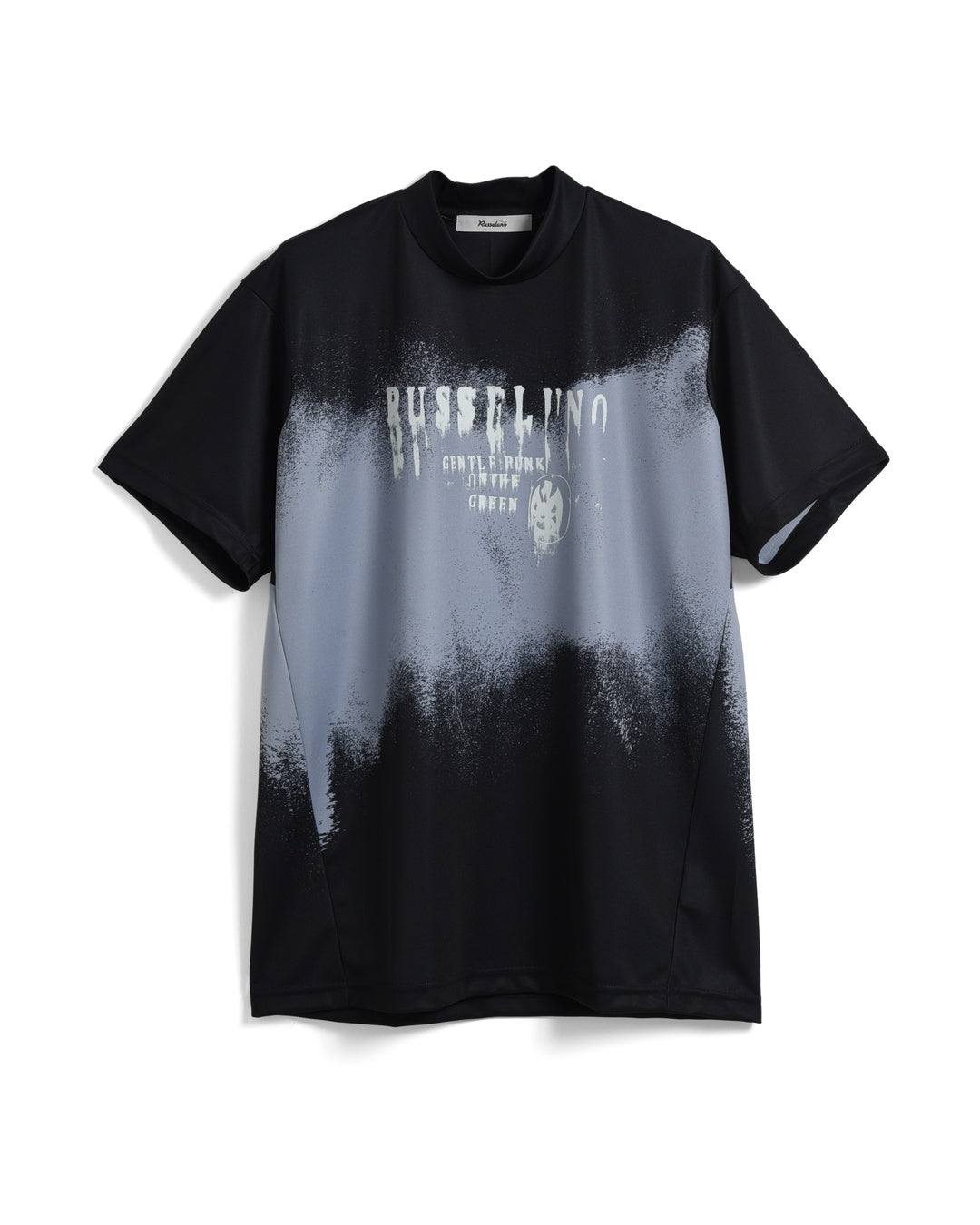 Gradation Paint S/S Mockneck Tee