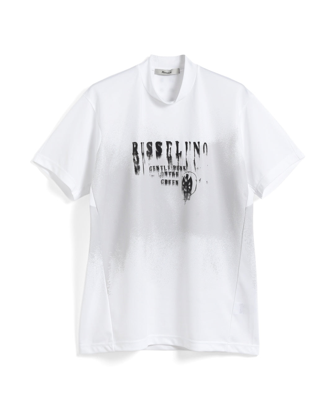Gradation Paint S/S Mockneck Tee