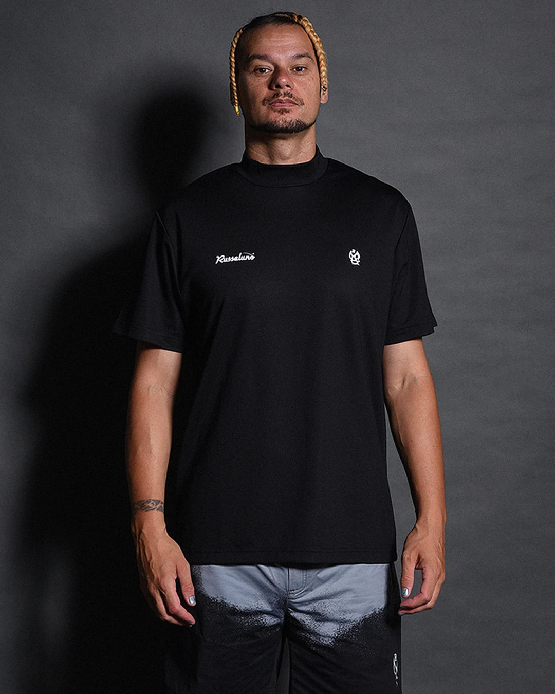 Gentle Punk S/S Mockneck Tee