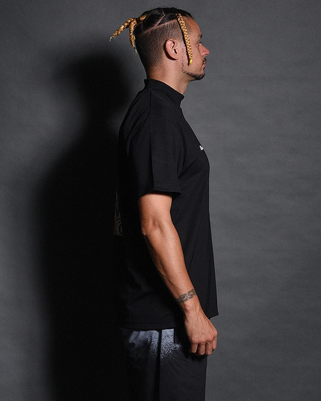 Gentle Punk S/S Mockneck Tee