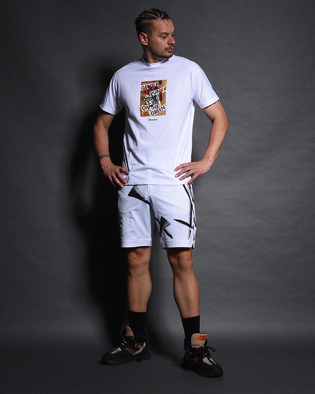 Gentle Punk S/S Mockneck Tee