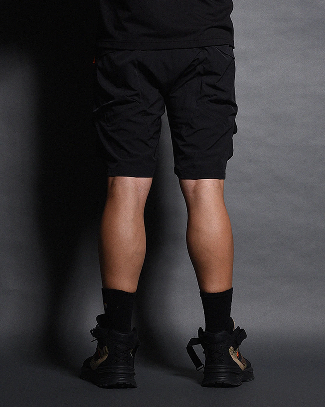 Solid Cargo Shorts