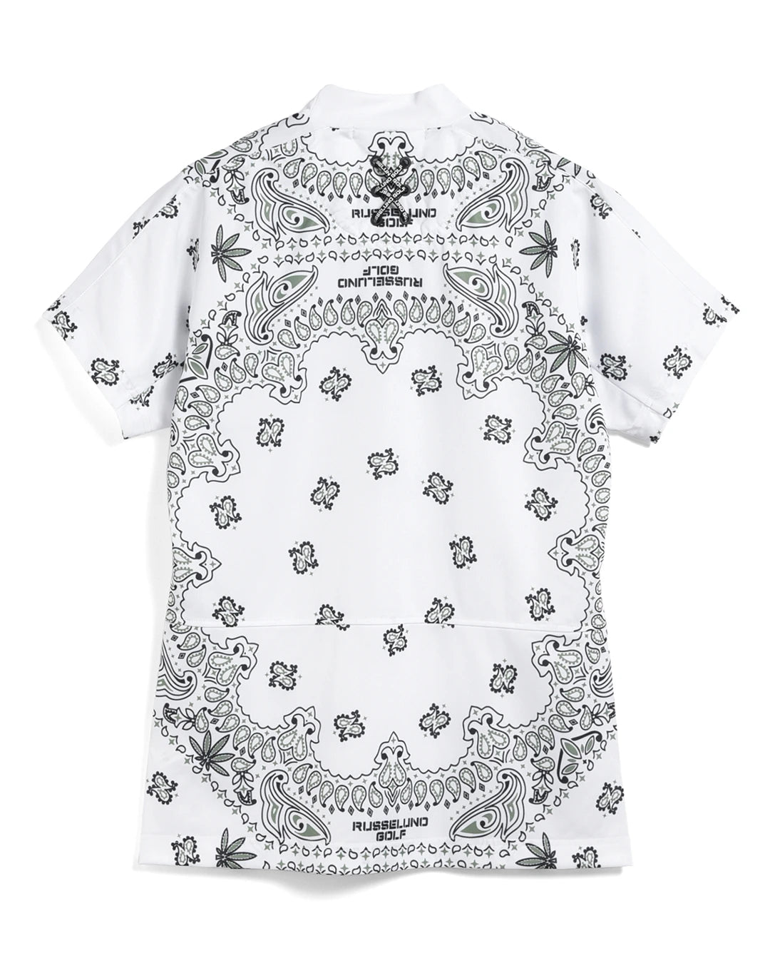 S/S MOCK NECK SHIRT (BANDANA)