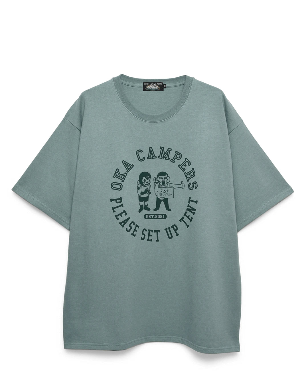 [Oka Campers] Tent pitching TEE