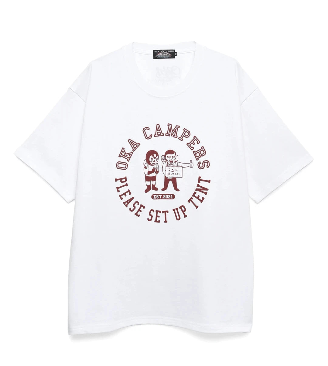 [Oka Campers] Tent pitching TEE